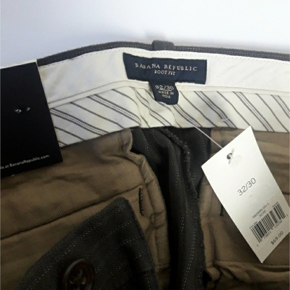 🚨🚨🚨SOLD🚨🚨🚨32/30 Banana Republic Dark Brown - Picture 3 of 4